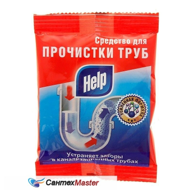 Чистящее средство для прочистки труб Help 90гр