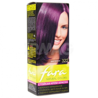 Краска fara Natural Colors баклажан 322