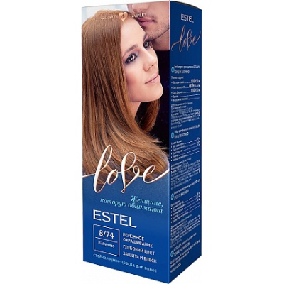 Краска ESTEL Крем Love капучино 8.74