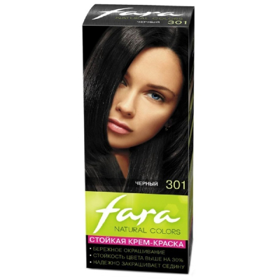 Краска fara Natural Colors 301 Черный 