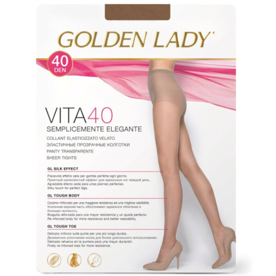 Колготки GOLDEN LADY VITA 40 3 Melon
