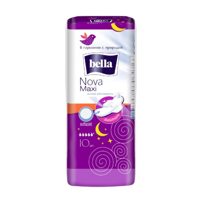 Прокладки bella Nova Maxi 5капель 10шт
