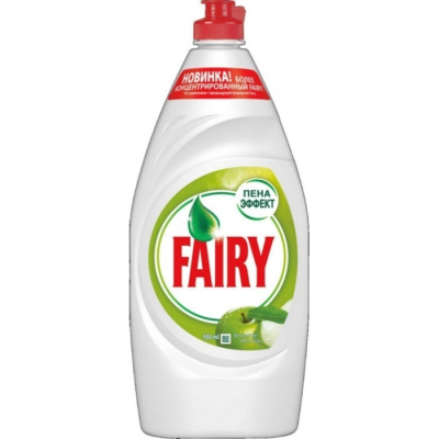 Средство для мытья посуды FAIRY Зеленое яблоко 900мл 