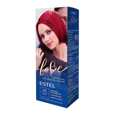 Краска ESTEL Крем Love рубин 7.5