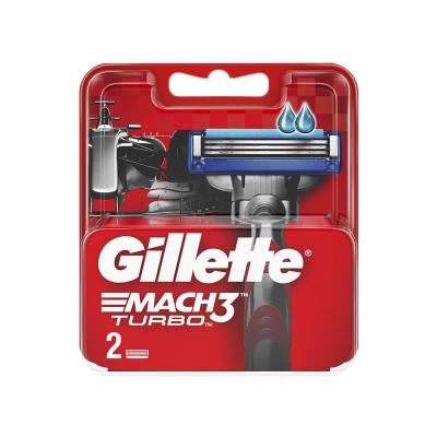 Кассета Gillette MACH3 Turbo 2шт 