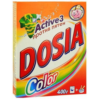 Стиральный порошок DOSIA Автомат Колор 400гр 