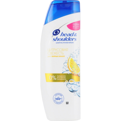 Шампунь Head&Shoulders Цитрусовая свежесть для жирных волос 200мл 