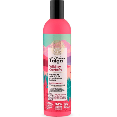Гель для душа Natura Siberica Doctor Taiga Био Ягодное омоложение 400мл
