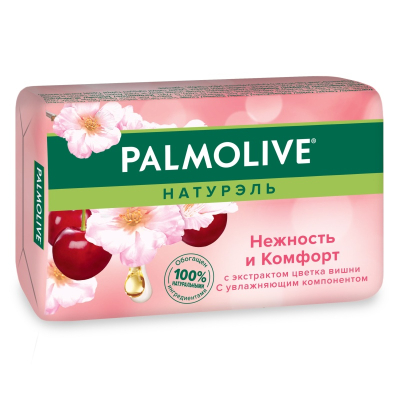 Мыло туалетное PALMOLIVE Натурэль Цветок вишни 90гр 
