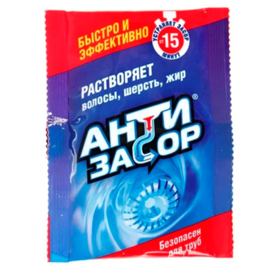 Чистящее средство Крот Антизасор 70гр