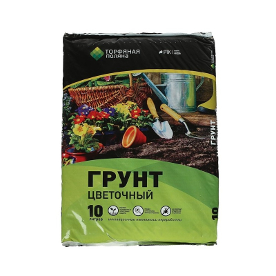 Грунт цветочный Торфяная поляна 10л