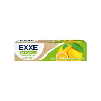 Зубная паста EXXE отбеливающая с лимоном 100 мл
