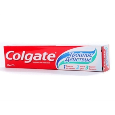 Зубная паста Colgate Тройное действие 50мл 