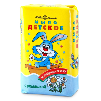 Мыло детское Невская Косметика Ромашка 90гр 