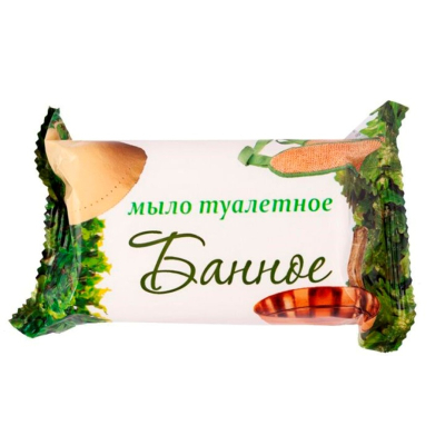 Мыло туалетное ММЗ Стандарт Банное в обертке 100гр