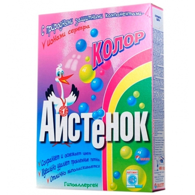 Стиральный порошок Аистенок Колор 400гр 