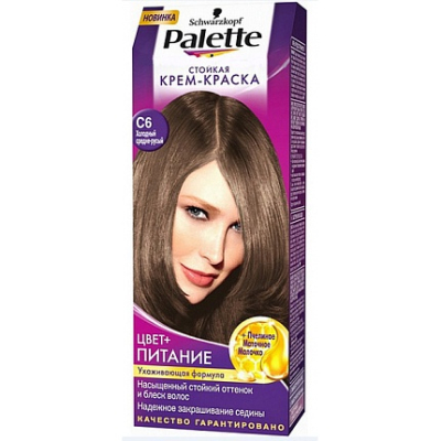 Краска Palette ICC С6 холодный средне-русый