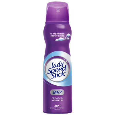 Дезодорант спрей lady Speed Stick  Свежесть облаков 150мл 