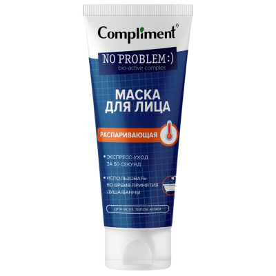 Маска для лица Compliment No Problem распаривающая 80мл