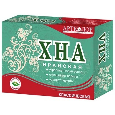 Хна АРТКОЛОР Иранская Классическая 100гр 