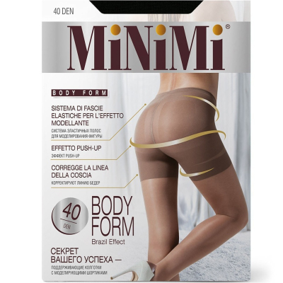 Колготки MiNiMi BODY FORM (push up) 40 Nero 2