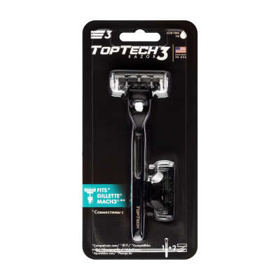 Станок TopTech Razor3 2 кассеты
