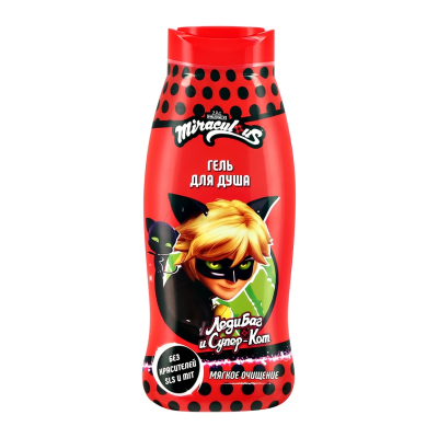Гель для душа детский Супер Кот (Miraculous) 400мл 