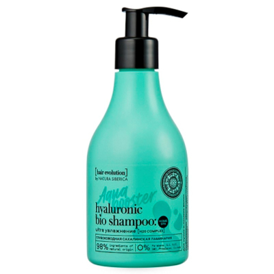 Шампунь Natura Siberica Hair Evolution AQUA BOOSTER Ultra Увлажнение 250мл 