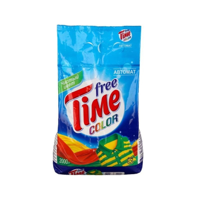 Стиральный порошок FREE TIME Автомат Color 2000гр