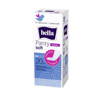 Прокладки ежедневные bella Panty soft Классик 20шт  