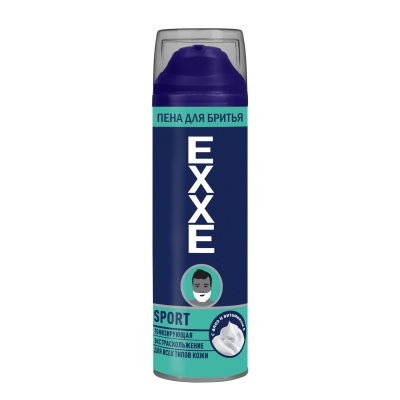 Пена для бритья EXXE SPORT ENERGY (Cool Effect) 200мл 