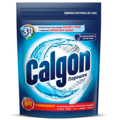 Антинакипин для стиральных машин для смягчения воды Calgon пакет 400гр