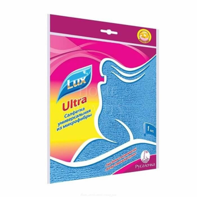 Салфетка Русалочка ЛЮКС ULTRA универсальная микрофибра 30*30    