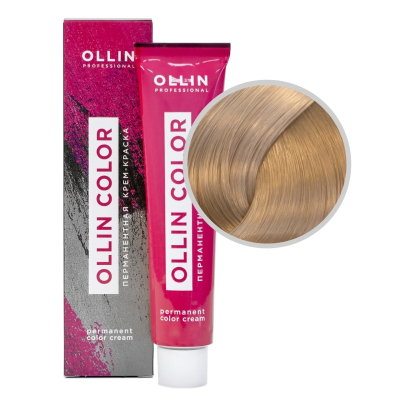 Краска OLLIN COLOR 10/1 светлый блондин пепельный 100мл. перманентная
