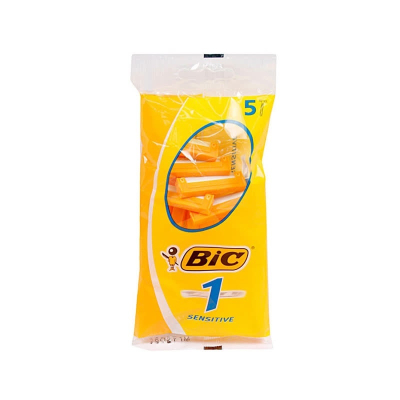 Станки одноразовые для бритья BiC Сенситив с одним лезвием 5шт
