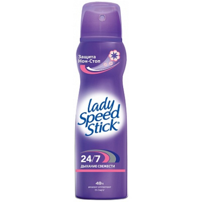 Дезодорант спрей lady Speed Stick  Дыхание свежести 150мл 