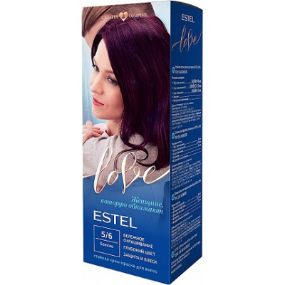 Краска ESTEL Крем Love божоле 5.6