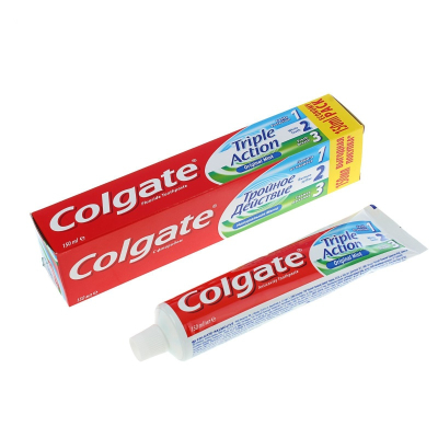 Зубная паста Colgate Тройное действие Натуральная мята 150мл/231г