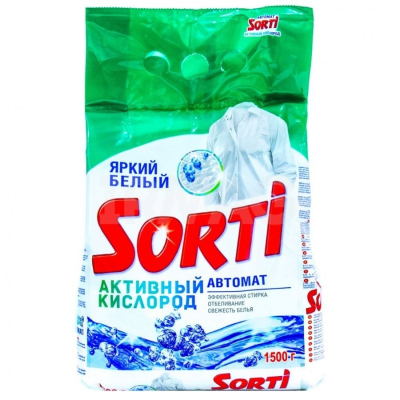 Стиральный порошок Sorti Автомат  Активный кислород 1,5кг