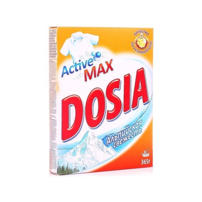 Стиральный порошок DOSIA Альпийская свежесть 365гр 