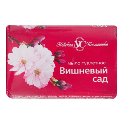 Мыло туалетное Невская Косметика Вишневый сад 90гр 