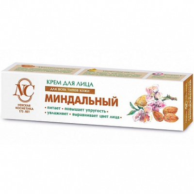 Крем для лица Невская косметика Миндальный питательный 40мл 