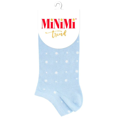 Носки женские Minimi TREND 4203 в горошек Blu Chiaro 39/41