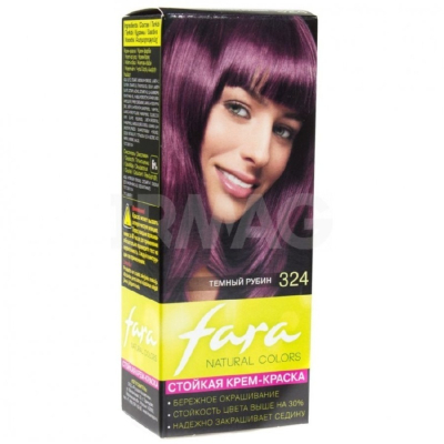 Краска fara Natural Colors Темный рубин 324