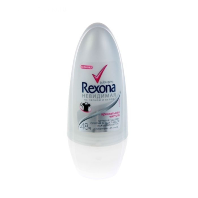 Дезодорант шариковый Rexona  Невидимая защита на черном и белом 50мл 