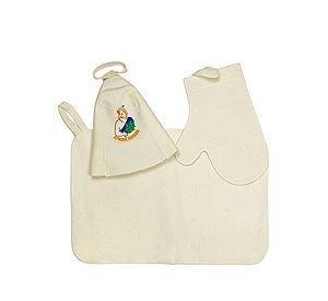 Набор банный 3пр (Шапка 