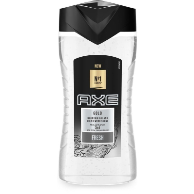 Гель для душа AXE мужской Голд  250мл 