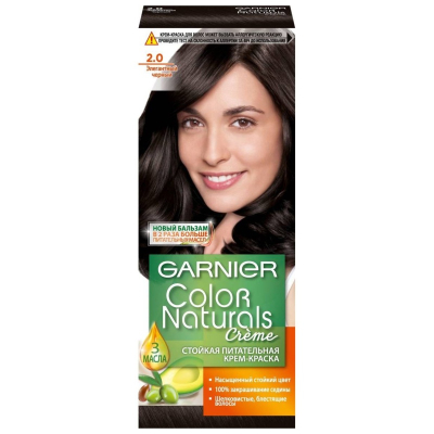 Краска GARNIER ColoR Naturals 2.0 элегантный черный