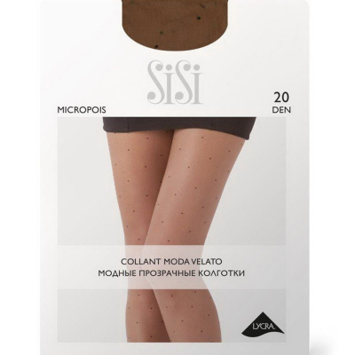Колготки Sisi Micropois 20 мелкий горошек Daino 1/2 (S/M) 