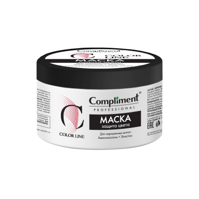 Маска для волос Compliment PROFESSIONAL COLOR LINE для окрашенных 300мл /12